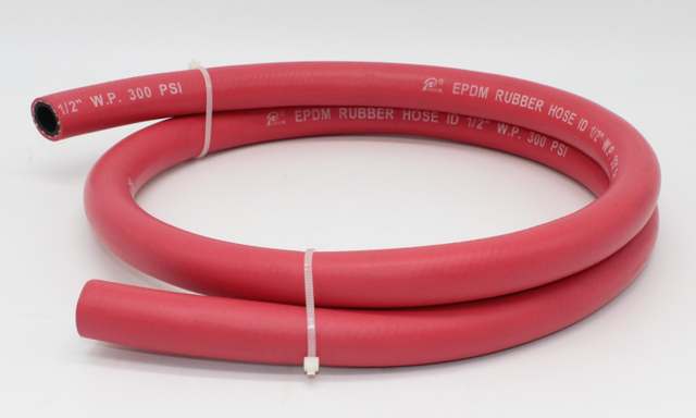 Manguera Multiproposito color rojo 3/8 * ID 1/2 (13mm) 300 PSI / Red EPDM RUBBER Multipurpose Hose Air & Water Manguera Multiproposito color rojo 3/8 * ID 1/2 (13mm) 300 PSI / Red EPDM RUBBER Multipurpose Hose Air & Water