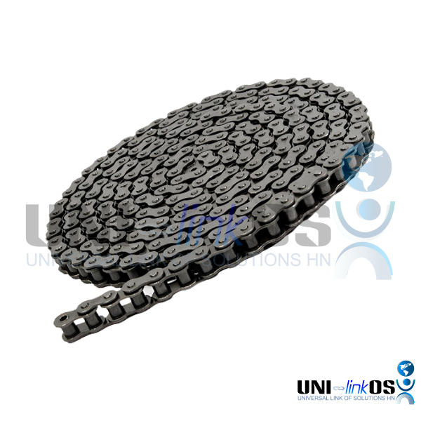 CADENA SIMPLE PASO #40 CON ADITAMENTO CADA 4 ESLABONES CARBON STEEL *10ft REF.08A1 (1 Attachament every 4 Links) CADENA SIMPLE PASO #40 CON ADITAMENTO CADA 4 ESLABONES CARBON STEEL *10ft REF.08A1 (1 Attachament every 4 Links)