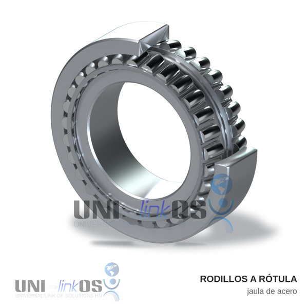 RODAMIENTO (BALINERA) DE RODILLOS A RÓTULA BS2-2210-2RS/VT143 50x90x28mm SELLOS DE HULE