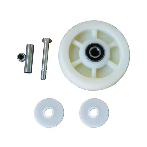 RUEDAD E NYLON (PA) 6″(152MM) X 48MM OVALADA+ SET DE TORNILLOS SIN BASE; NYLON WHEEL FOR PLATE 100X114MM W/6203 BEARING RUEDAD E NYLON (PA) 6″(152MM) X 48MM OVALADA+ SET DE TORNILLOS SIN BASE; NYLON WHEEL FOR PLATE 100X114MM W/6203 BEARING