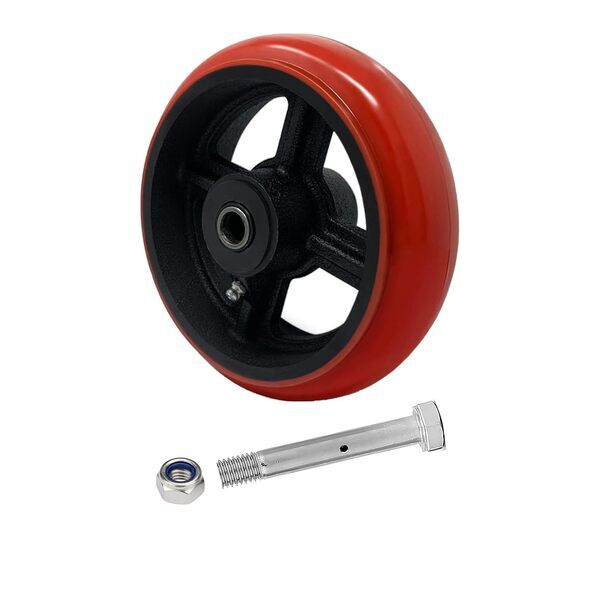 RUEDA DE POLIURETHANO 3″(76mm)X38mm S/BASE C/BALINERA DE AGUJA / PU WHEELW/NEEDLE BEARING RUEDA DE POLIURETHANO 3″(76mm)X38mm S/BASE C/BALINERA DE AGUJA / PU WHEELW/NEEDLE BEARING