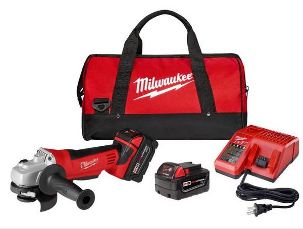 PULIDORA MILWAUKEE DE 4-1/2 INHALAMBRICO CON BATERIA, CARGADOR Y ESTUCHE / Milwaukee 2680-22 18V M18 4-1/2″ Cut-Off/Kit de amoladora PULIDORA MILWAUKEE DE 4-1/2 INHALAMBRICO CON BATERIA, CARGADOR Y ESTUCHE / Milwaukee 2680-22 18V M18 4-1/2″ Cut-Off/Kit de amoladora