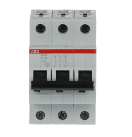 BREAKER PARA RIEL DIN 3 POLOS 25 AMP (ABB) (S203-C25 Interruptor automático – 3P – C – 25 A) / S203-C25 Miniature Circuit Breaker – 3P – C – 25 A BREAKER PARA RIEL DIN 3 POLOS 25 AMP (ABB) (S203-C25 Interruptor automático – 3P – C – 25 A) / S203-C25 Miniature Circuit Breaker – 3P – C – 25 A