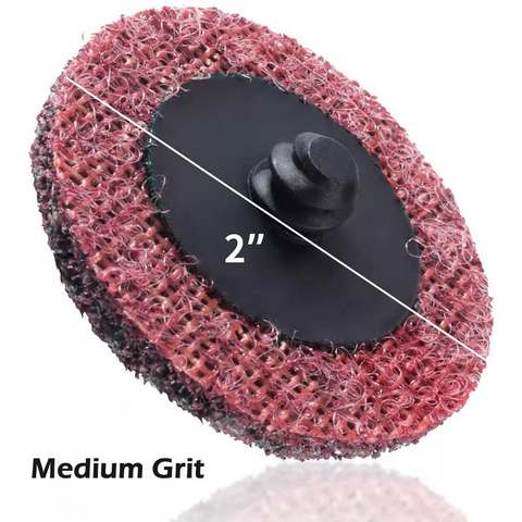 DISCO PARA LIJAR 2¨GRANO MEDIANO ROJO /SURFACE CONDITIONING DISCS MEDIUN RED QUICK CHANGE- SC2RED-25 DISCO PARA LIJAR 2¨GRANO MEDIANO ROJO /SURFACE CONDITIONING DISCS MEDIUN RED QUICK CHANGE- SC2RED-25