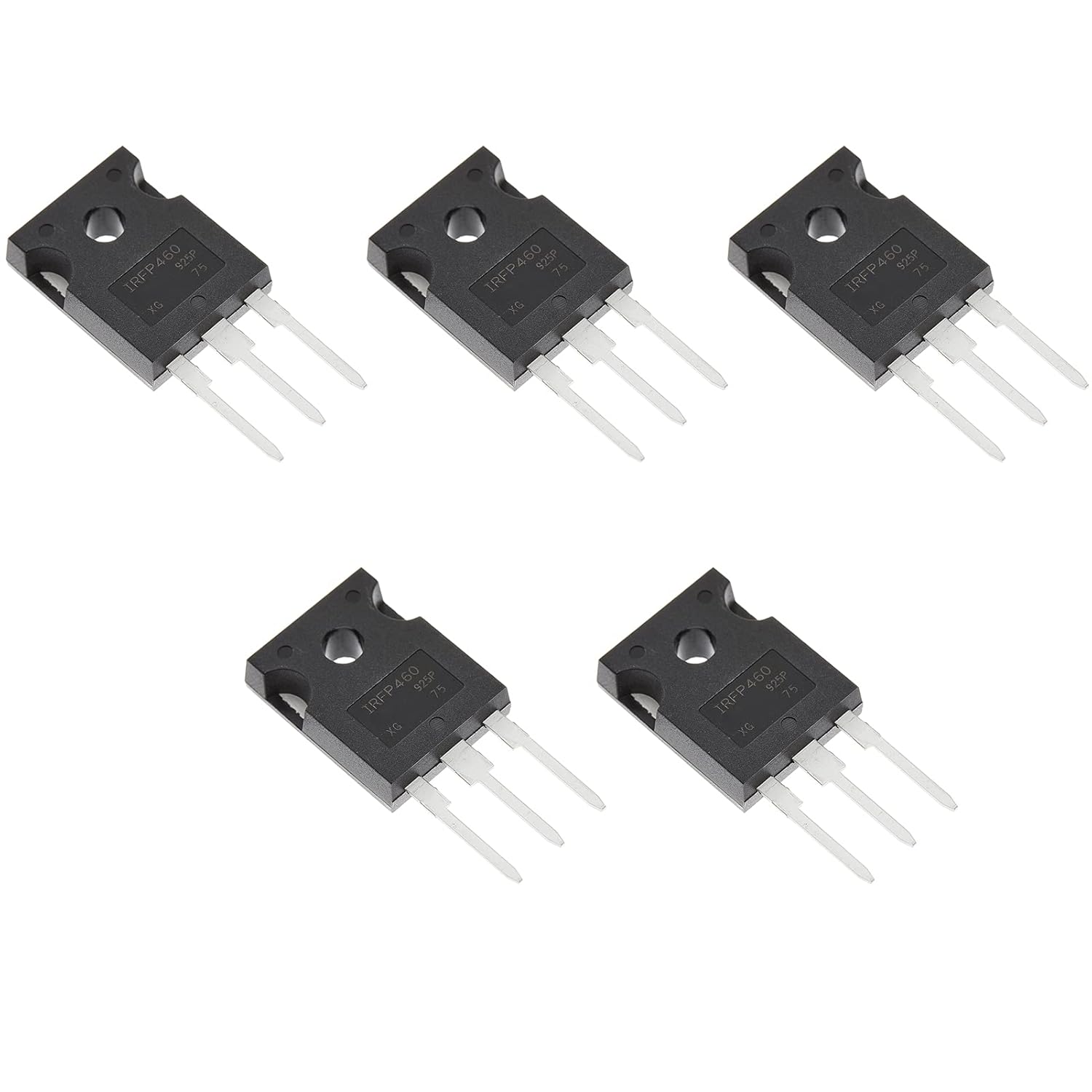 Transistor metal-óxido-semiconductor de efecto de campo (MOSFET) IRFP460 / 20A; 500V; 0.27 hms; Power Mosfet