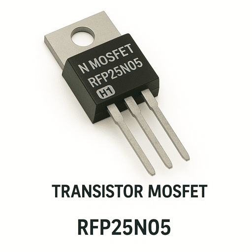 Transistor MOSFET RFP25N05 (Canal N)