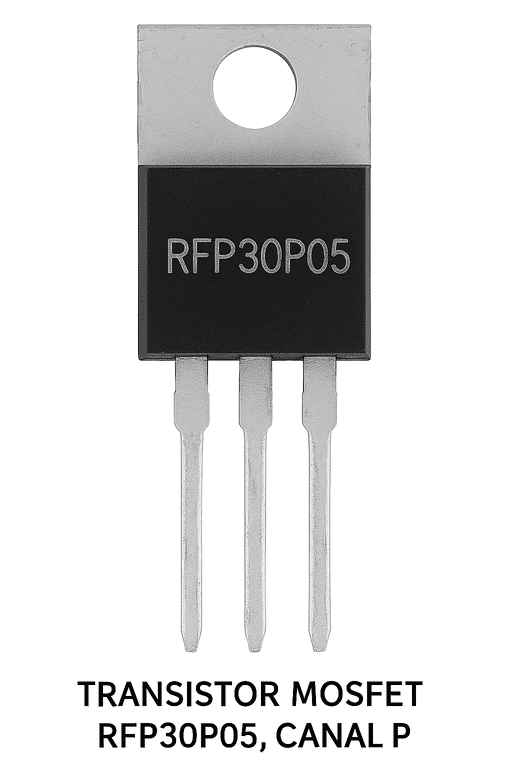 Transistor MOSFET RFP30P05 (Canal P)