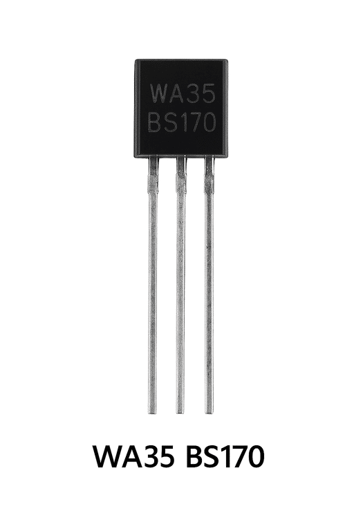 Transistor MOSFET BS170 (Canal N)