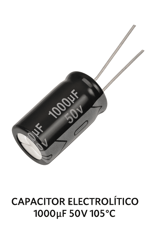 Capacitor Electrolítico 1000 µF 50V 105°C
