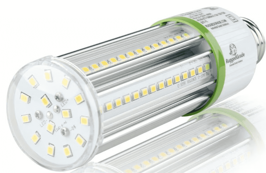 Bombilla LED E26 bombilla 12W / Westgate High-Lumen LED HID Retrofit Corn Lamp – E26 Base – 12W – 5000K – 1,860 Lumens – 120-277V Bombilla LED E26 bombilla 12W / Westgate High-Lumen LED HID Retrofit Corn Lamp – E26 Base – 12W – 5000K – 1,860 Lumens – 120-277V