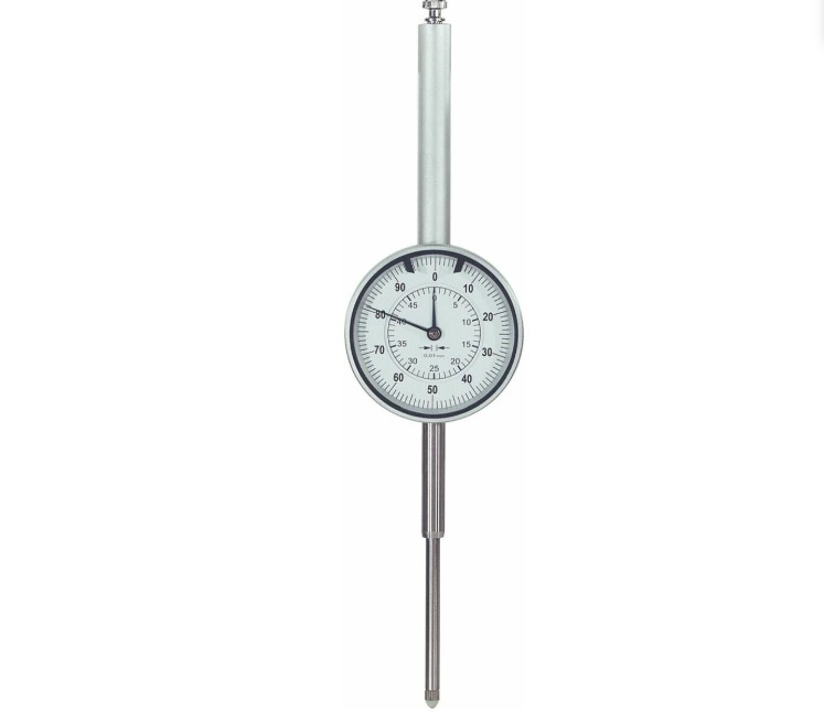 Reloj comparador de precisión con protección contra golpes, Capacidad de medición / ⌀ de carcasa: 50/58mm Reloj comparador de precisión con protección contra golpes, Capacidad de medición / ⌀ de carcasa: 50/58mm