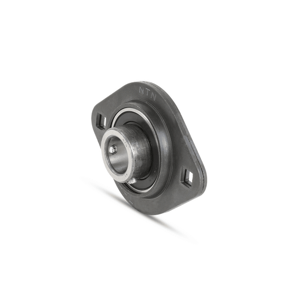 CHUMACERA DE PARED NTN; 12MM; 2 AGUJEROS ASPFL201 / 2 Bolt Flange Block; 12MM Bore; 64MM Bolt Circle; 63MM Bolt Spacing; 1 Piece Solid CHUMACERA DE PARED NTN; 12MM; 2 AGUJEROS ASPFL201 / 2 Bolt Flange Block; 12MM Bore; 64MM Bolt Circle; 63MM Bolt Spacing; 1 Piece Solid
