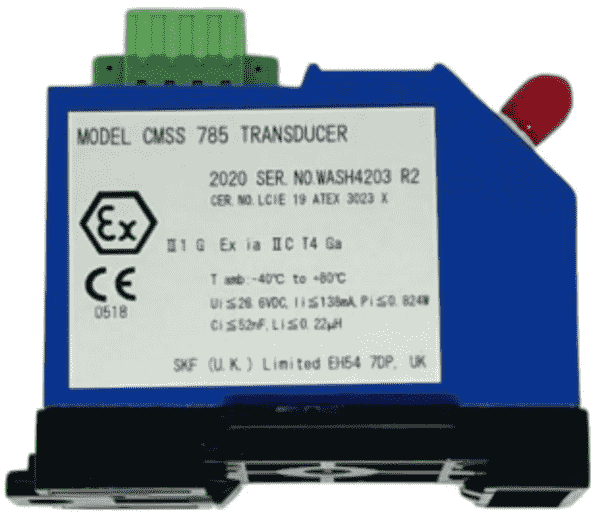 CMSS 785-11 DRIVER ; FOR SENSOR PROBE Probe System Driver; 5M Cable Length; 35MM Din Rail Mount CMSS 785-11 DRIVER ; FOR SENSOR PROBE Probe System Driver; 5M Cable Length; 35MM Din Rail Mount