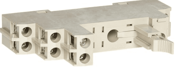 BASE PARA Relay OMRON 8 Pines G2R-2-S / Socket; G2R-2-S; DIN; screw terminals; Series: G2R-2-S