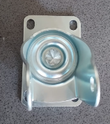 BASE GIRATORIA GALVANIZADA PARA RUEDA PVC ,125MMX32 5inchFixed Wheel,Load Capacity: 150kg, Wheel Material: (125mm)X 32mm BASE GIRATORIA GALVANIZADA PARA RUEDA PVC ,125MMX32 5inchFixed Wheel,Load Capacity: 150kg, Wheel Material: (125mm)X 32mm