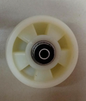 RUEDA DE NYLON 5″ (127mm X 50mm) (PA6) Perfil ovalado+ SET DE TORNILLOS SIN BASE / NY WHEEL W/6203 BEARING; PLATE 100X114mm RUEDA DE NYLON 5″ (127mm X 50mm) (PA6) Perfil ovalado+ SET DE TORNILLOS SIN BASE / NY WHEEL W/6203 BEARING; PLATE 100X114mm