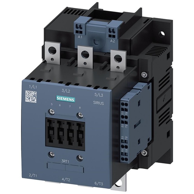 Contactor de potencia, AC-3 265 A, 132 kW/400 V AC (50-60 Hz)/mando por corriente continua 23-26 V AC/DC contactos aux 2 NA + 2 NC tripolar, tamaño S10 SIEMENS 3RT1065-6AB36 Contactor de potencia, AC-3 265 A, 132 kW/400 V AC (50-60 Hz)/mando por corriente continua 23-26 V AC/DC contactos aux 2 NA + 2 NC tripolar, tamaño S10 SIEMENS 3RT1065-6AB36