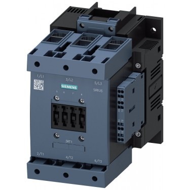 CONTACTOR de potencia, AC-3e/AC-3 115 A, 55 kW / 400 V, AC (50-60 Hz)/DC Uc: 21-27,3 V entrada PLC 24 V DC tripolar, contactos auxiliares 2 NA + 2 NC CONTACTOR de potencia, AC-3e/AC-3 115 A, 55 kW / 400 V, AC (50-60 Hz)/DC Uc: 21-27,3 V entrada PLC 24 V DC tripolar, contactos auxiliares 2 NA + 2 NC