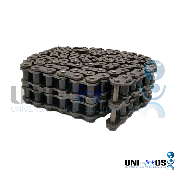 CADENA DOBLE PASO #35-2R CARBON STEEL *10ft
