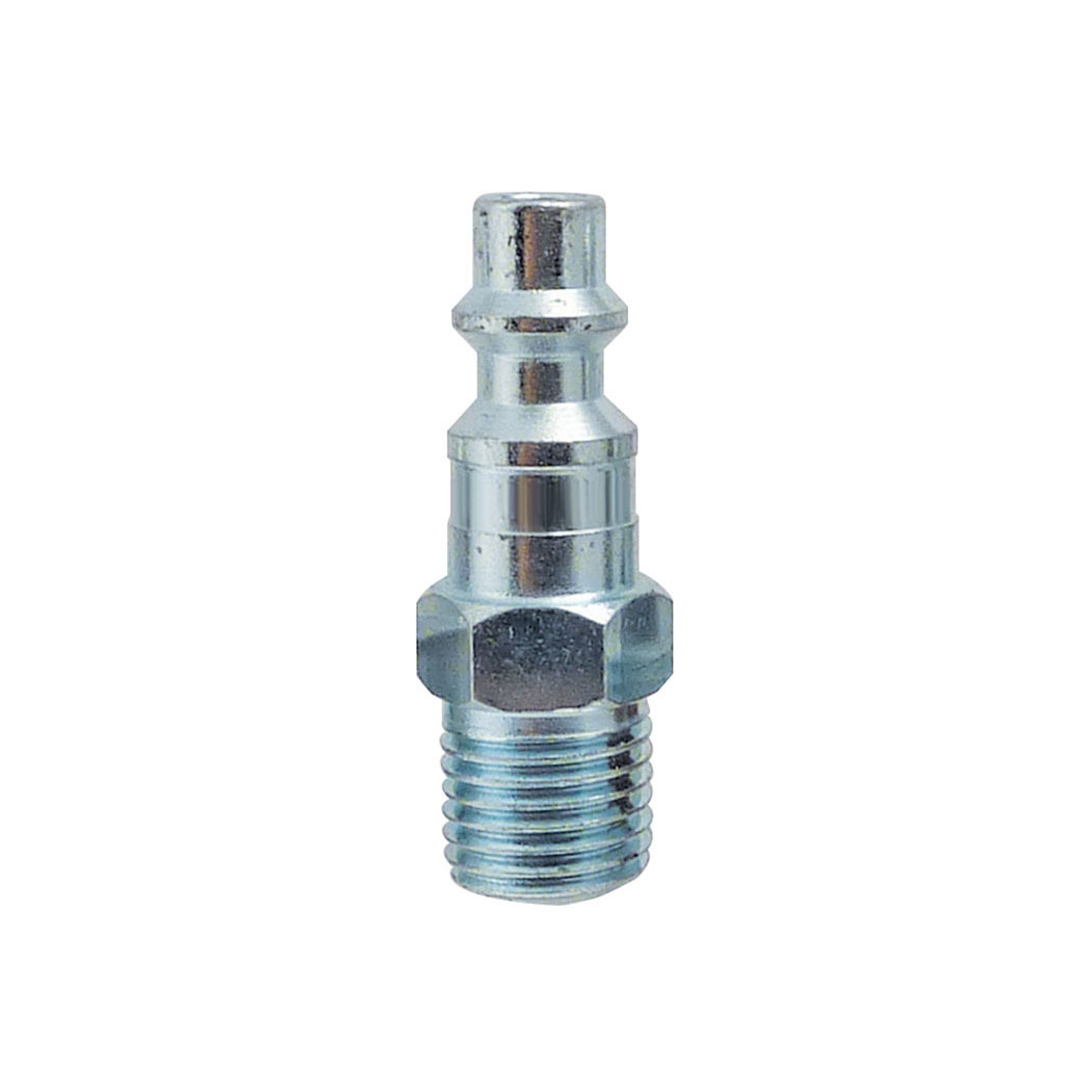 PUNTA PARA CONEXION RAPIDA MACHO 1/4 NPT TOPRING plateado (Plug (1/4 industrial) 1/4 (m) npt)