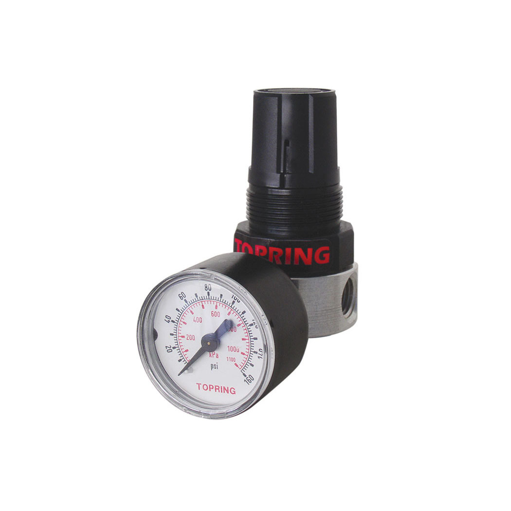 Regulador de Presion- Diaphragm type compact regulator 2-125psi 1/4npt
